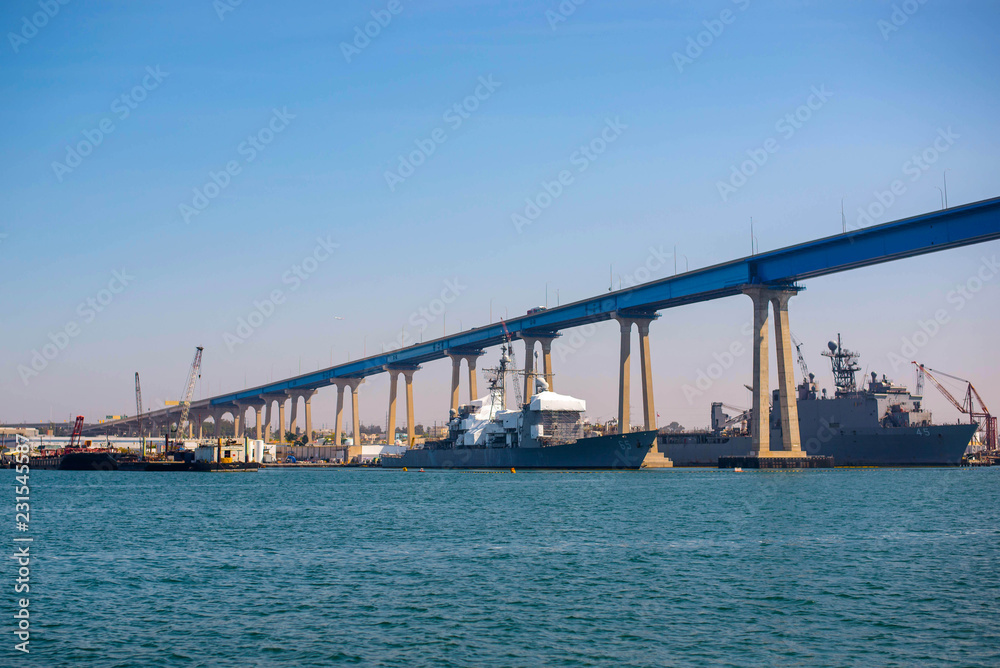 Naklejka premium The San Diego Coronado Bridge.
