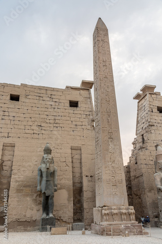 The temple in Karnak photo