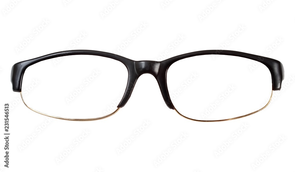 Glasses isolated on white background for applying on a portrait Glasses isolated on white background for applying on a portrait