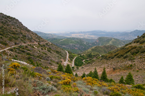 Fototapeta Naklejka Na Ścianę i Meble -  Sierra de Grazalema, Andalusien, Spanien