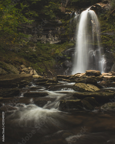 Wallpaper Mural dreamy waterfall upstate new york Torontodigital.ca