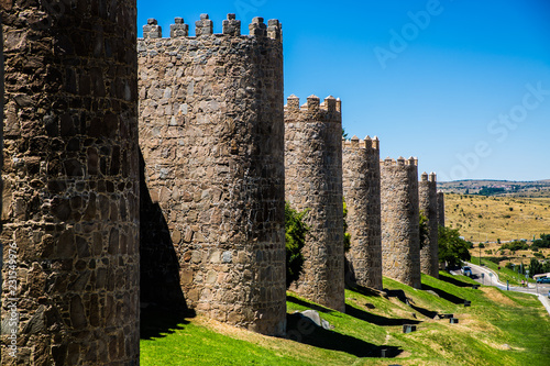 muralla de avila photo