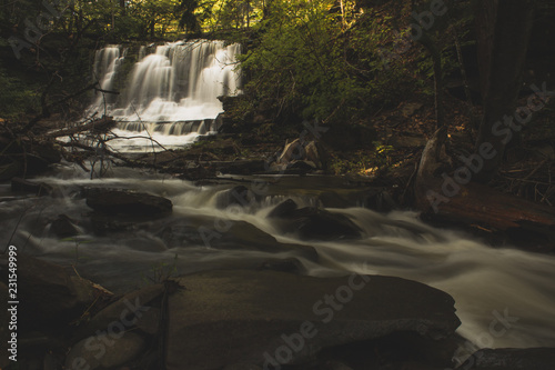 Wallpaper Mural Wiley Creek Waterfall #2 Torontodigital.ca