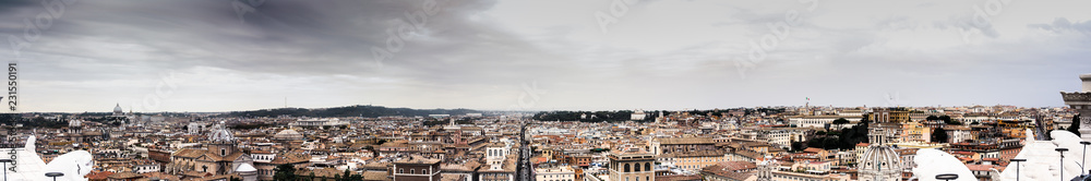 panoramica de Roma desde Vaticano