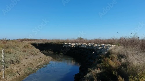 Balade en drone dans les marais d'Oléron