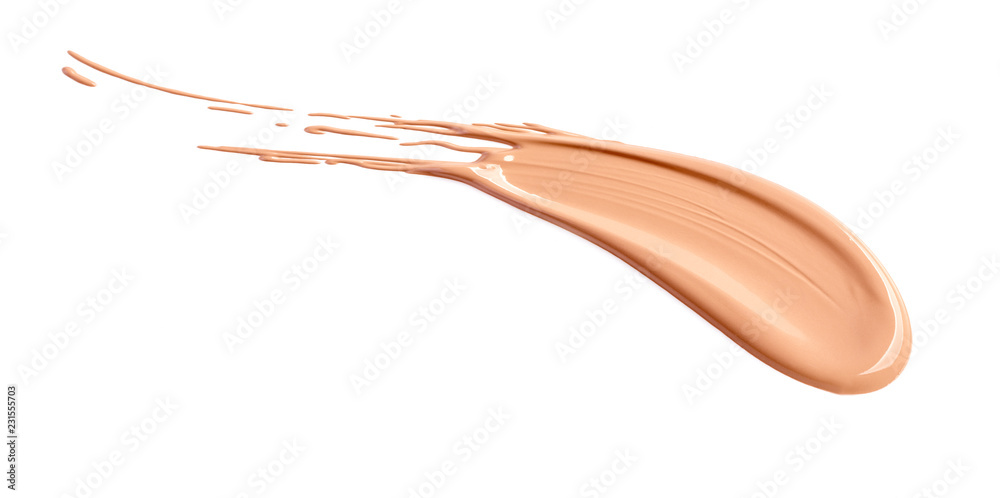 Make up smear isolated Make up smear isolated