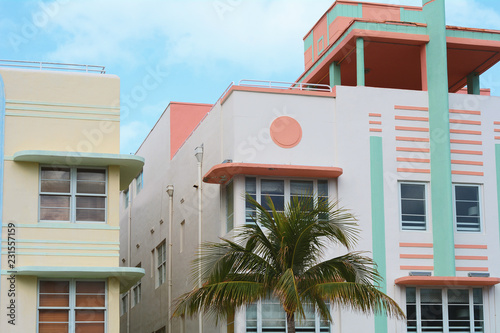 Art Deco buildings in Miami, Florida