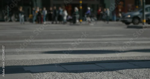Wallpaper Mural Timelapse of intersection in urban Stockholm Torontodigital.ca