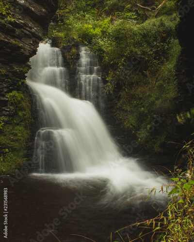 Wallpaper Mural beautiful milky waterfall Torontodigital.ca