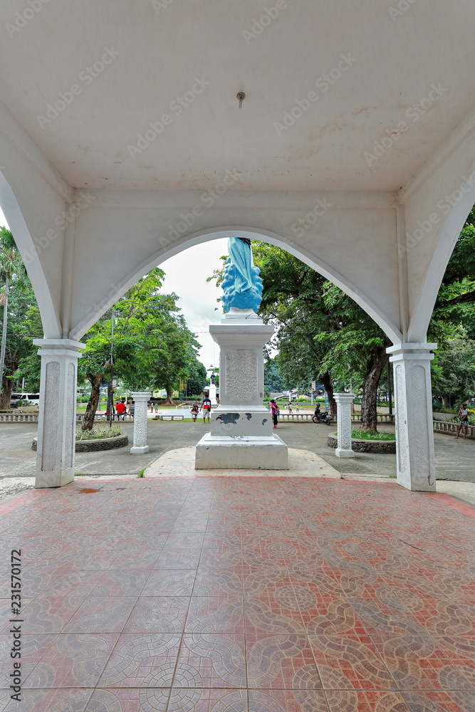 Portico of Our Lady of the Immaculate Conception Cathedral-Puerto Princesa-Philippines-0731