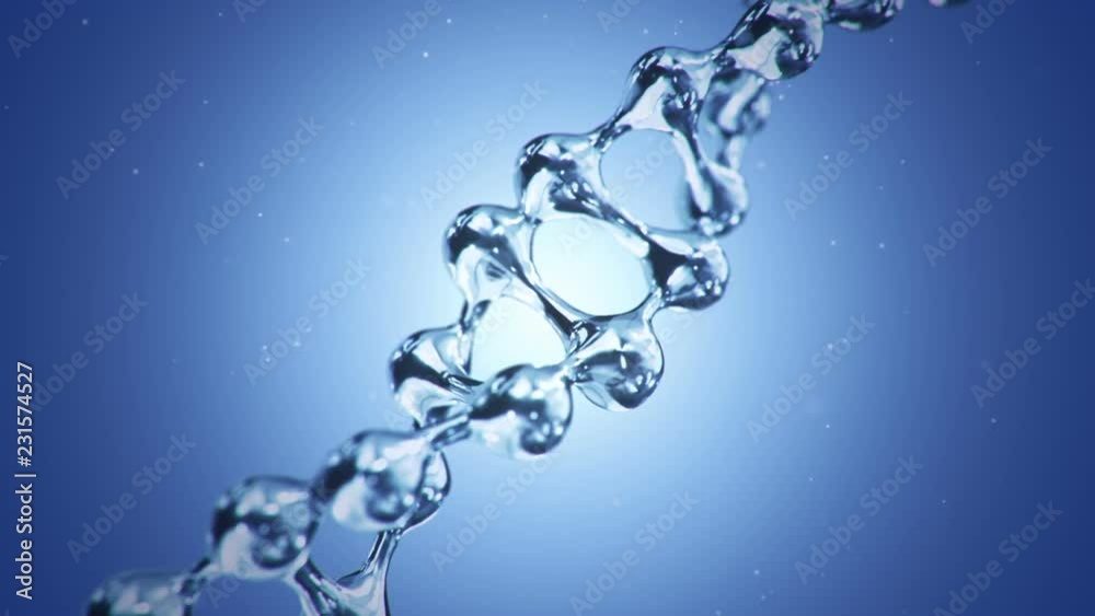 Animation of rotation DNA helix or molecule from glass and crystal and chemical formulas on backdrop. Animation of seamless loop. Animation of rotation DNA helix or molecule from glass and crystal and chemical formulas on backdrop. Animation of seamless loop.