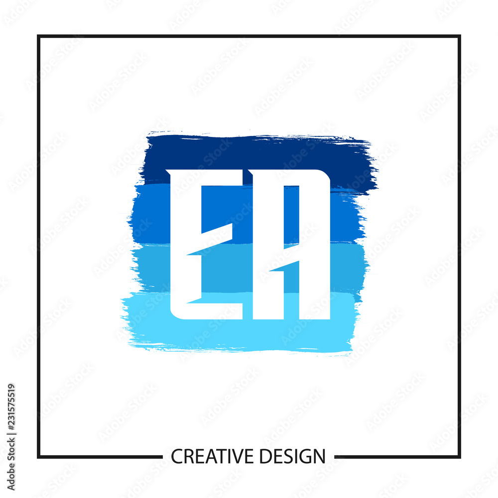Initial Letter EA Logo Template Design Vector Illustration Initial Letter EA Logo Template Design Vector Illustration