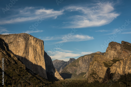 Yosemite Landscape with view on el Capitan