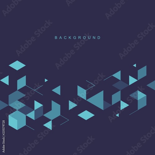 Abstract geometric technological background.
