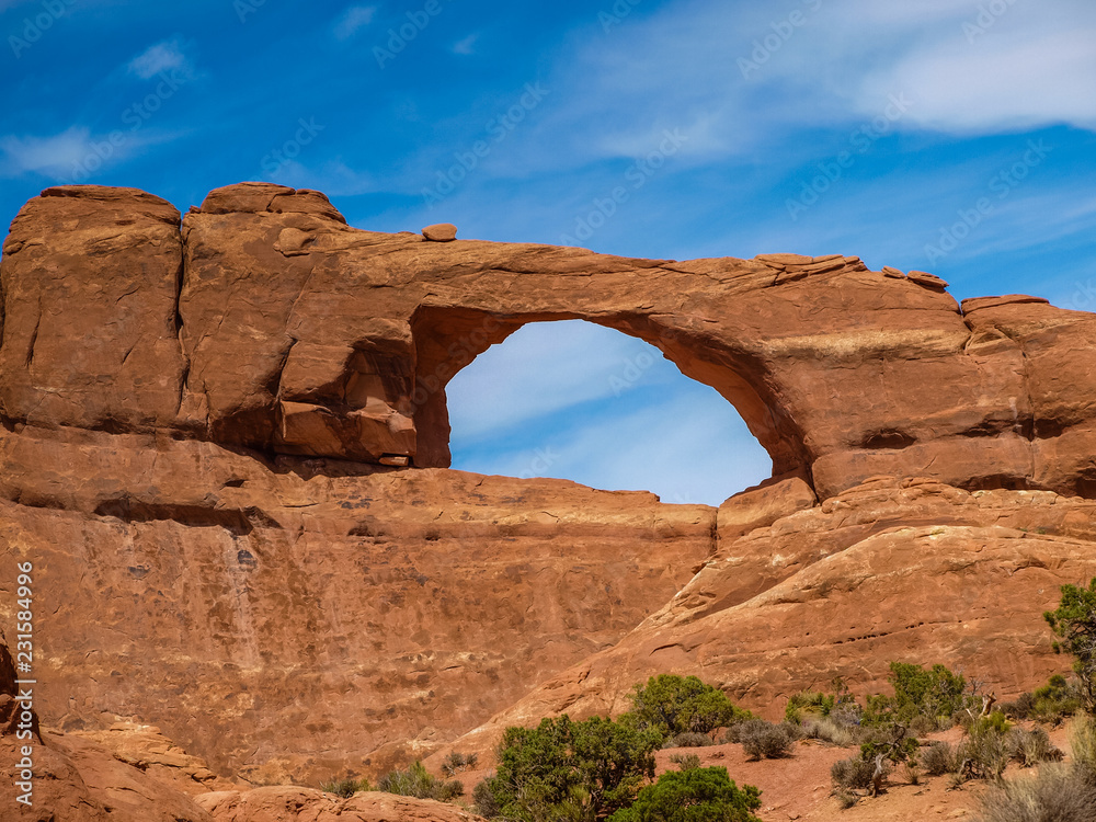 Rock arches carved by nature