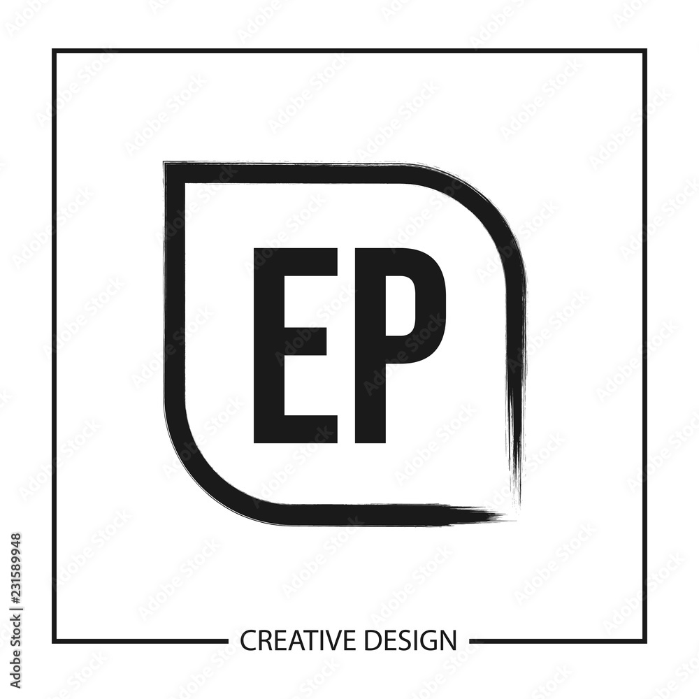 Initial Letter EP Logo Template Design Vector Illustration Initial Letter EP Logo Template Design Vector Illustration