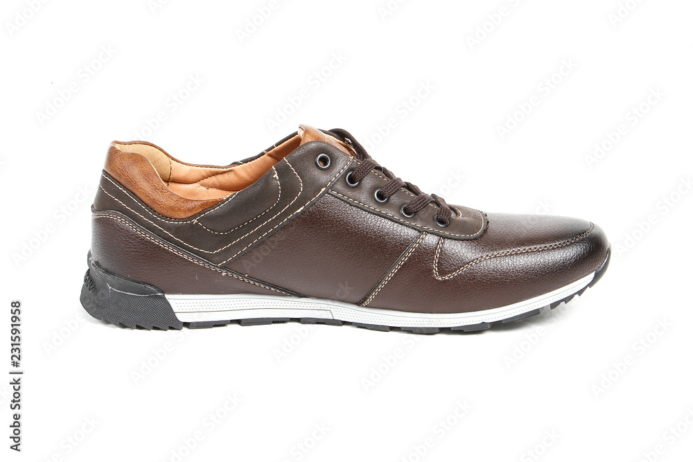 Cool sneakers shoe isolated on white Cool sneakers shoe isolated on white