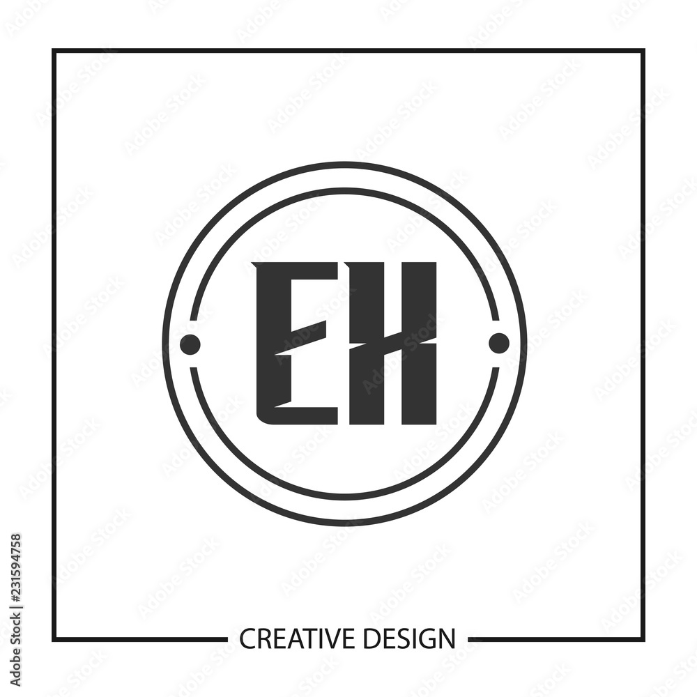 Initial Letter EX Logo Template Design Vector Illustration Initial Letter EX Logo Template Design Vector Illustration