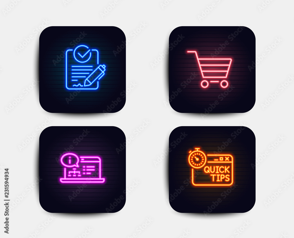 Neon glow lights. Set of Market sale, Online documentation and Rfp icons. Quick tips sign. Customer buying, Web engineering, Request for proposal. Helpful tricks. Neon icons. Glowing light banners Neon glow lights. Set of Market sale, Online documentation and Rfp icons. Quick tips sign. Customer buying, Web engineering, Request for proposal. Helpful tricks. Neon icons. Glowing light banners