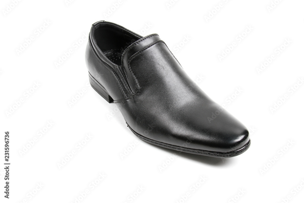 Men's leather fashion shoes isolated on white background Men's leather fashion shoes isolated on white background