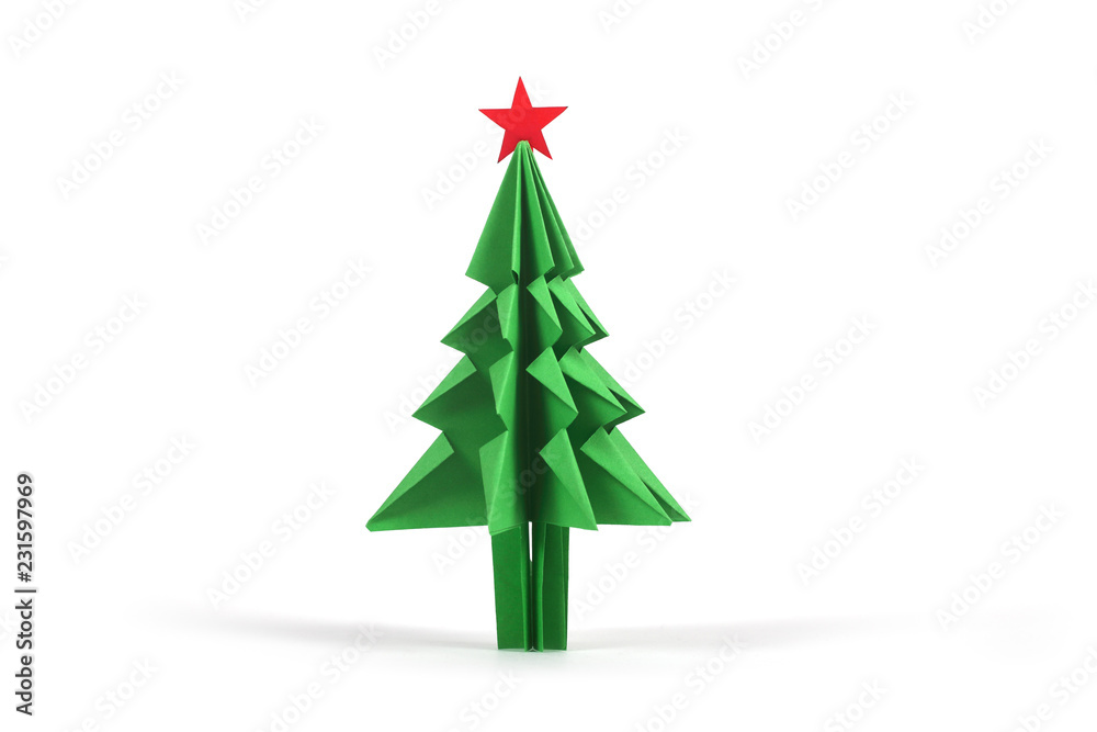 Origami Christmas tree Origami Christmas tree