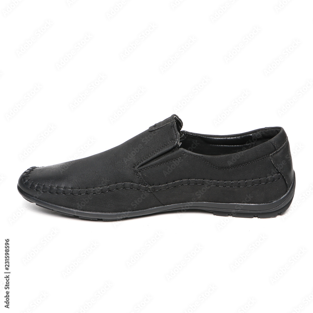 Men's leather fashion shoes isolated on white background Men's leather fashion shoes isolated on white background