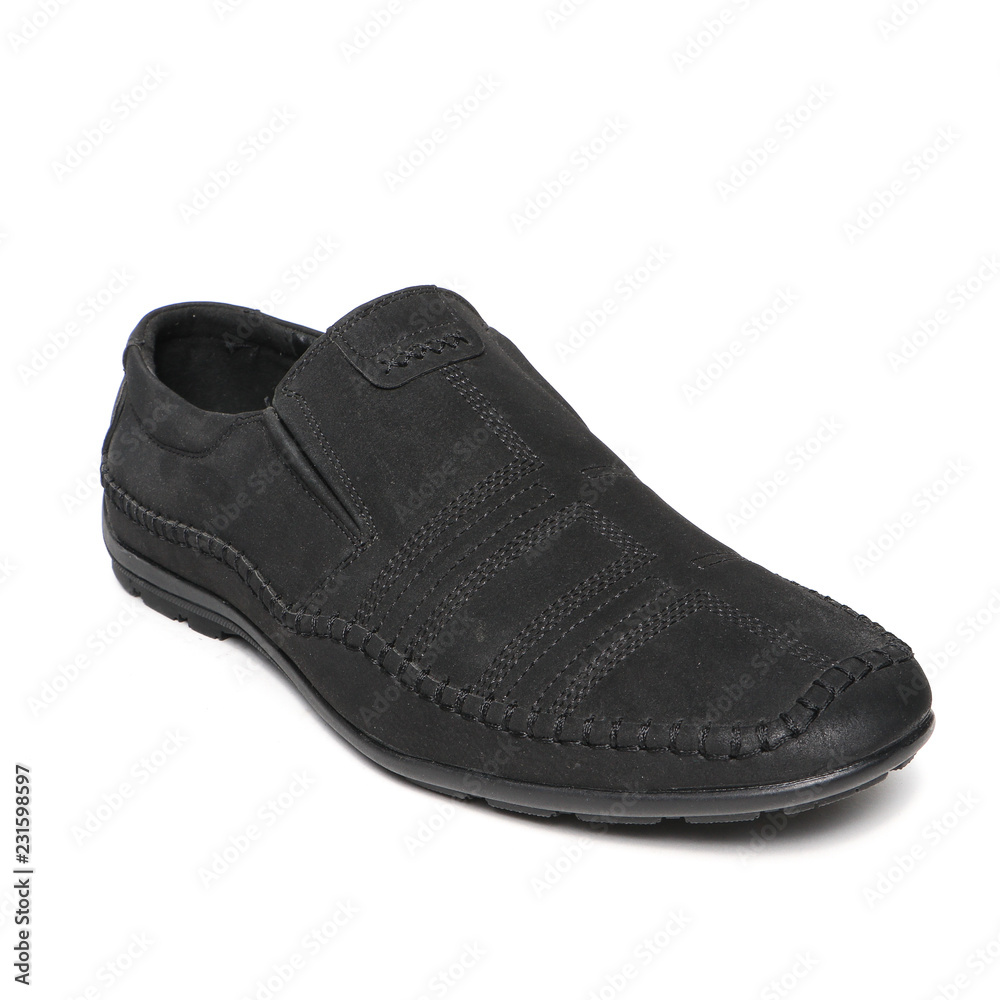 Men's leather fashion shoes isolated on white background Men's leather fashion shoes isolated on white background