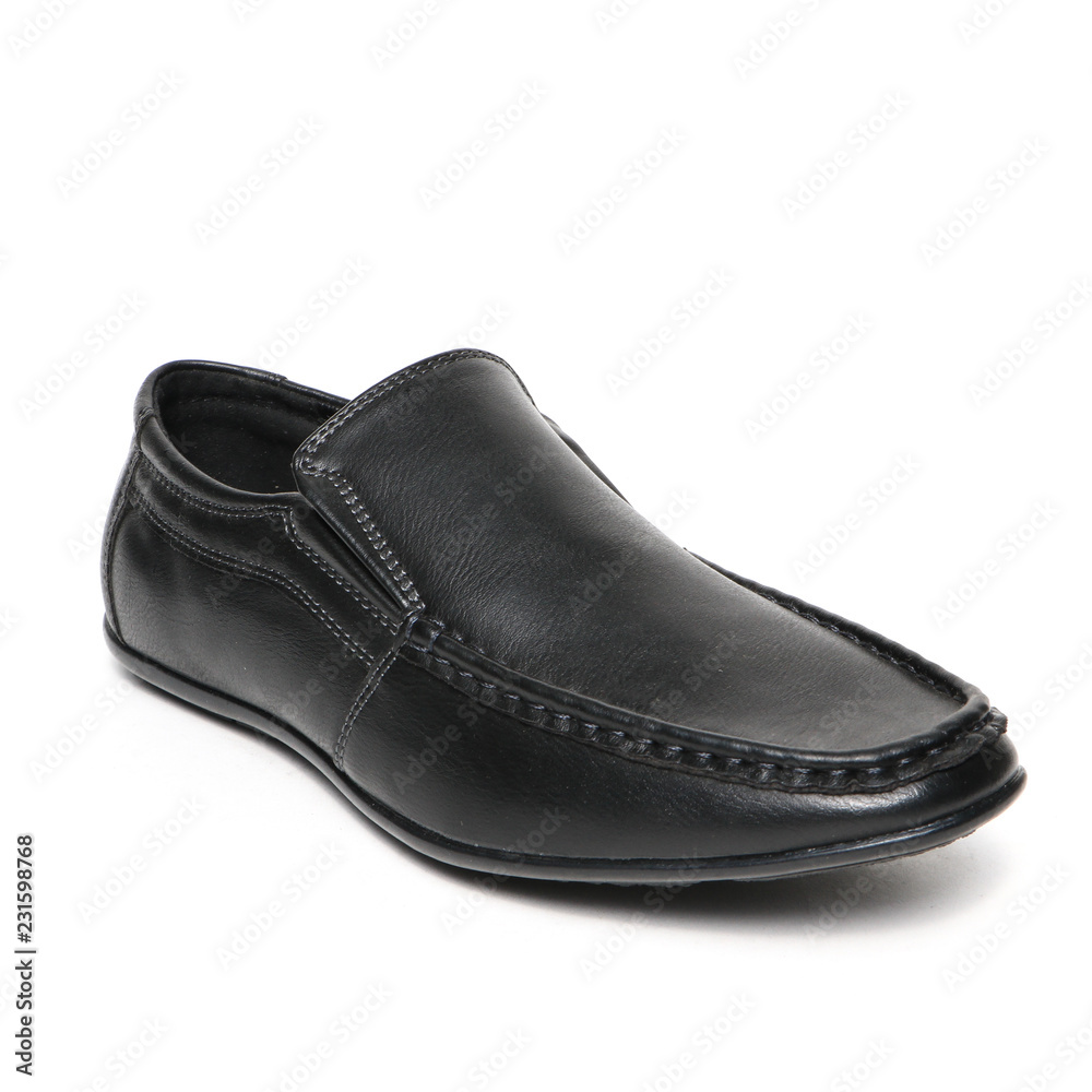 Men's leather fashion shoes isolated on white background Men's leather fashion shoes isolated on white background