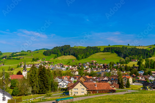 Village Schoenengrund, Hinterland, Appenzell Ausserrhoden, Switz