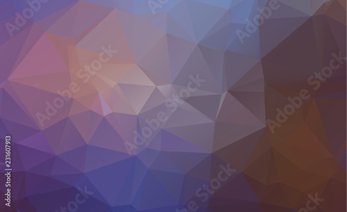 Blue Light Polygonal Mosaic Background, Vector illustration, Business Design wall background with vignette