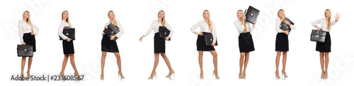 Woman businesswoman in business concept