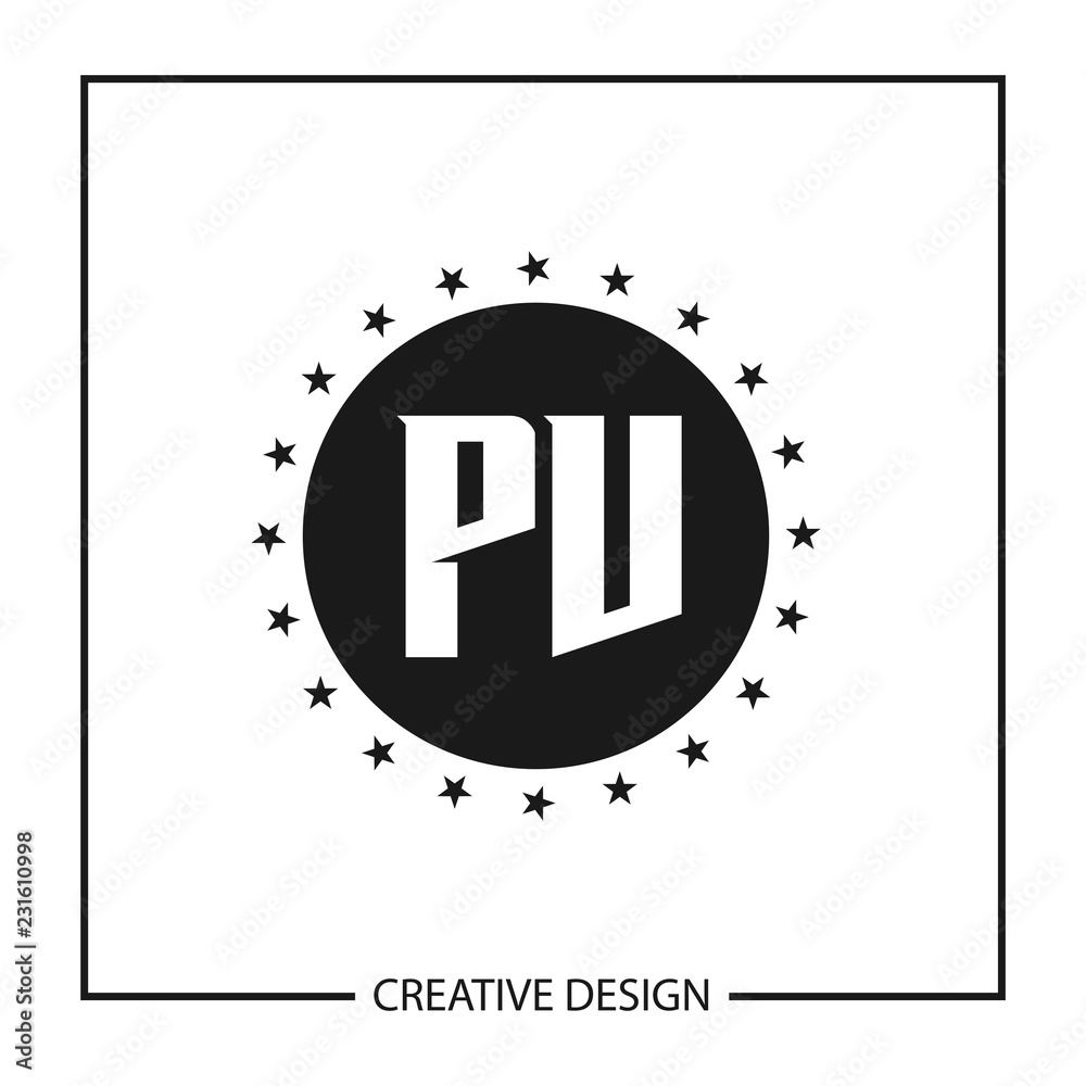 Initial Letter PV Logo Template Design Vector Illustration Initial Letter PV Logo Template Design Vector Illustration
