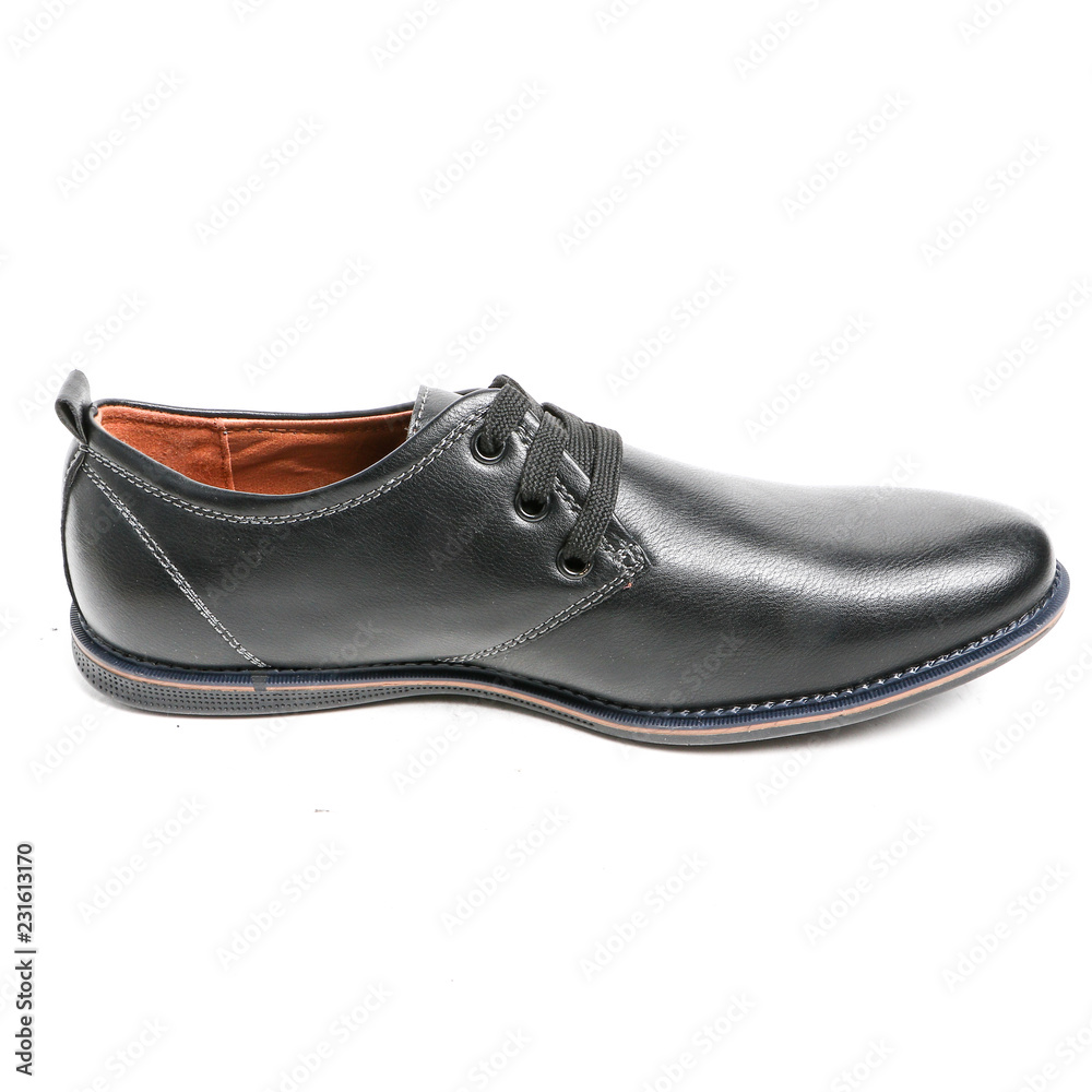 Classic office leathers man shoes isolated on white background. Classic office leathers man shoes isolated on white background.
