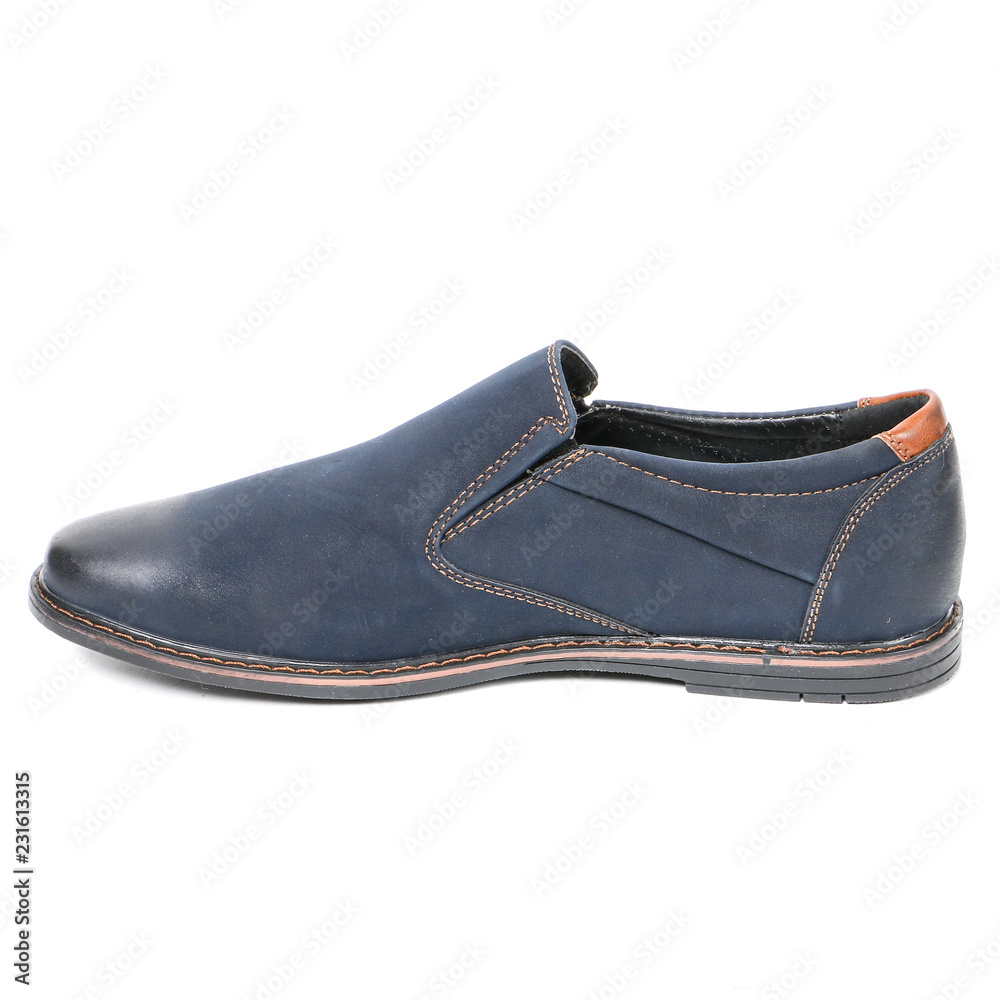 Classic office leathers man shoes isolated on white background. Classic office leathers man shoes isolated on white background.