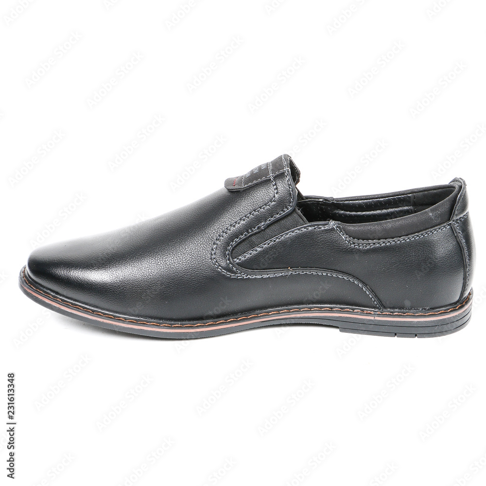 Classic office leathers man shoes isolated on white background. Classic office leathers man shoes isolated on white background.