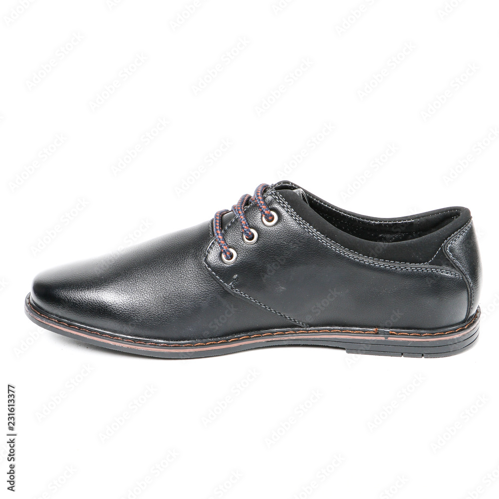 Classic office leathers man shoes isolated on white background. Classic office leathers man shoes isolated on white background.