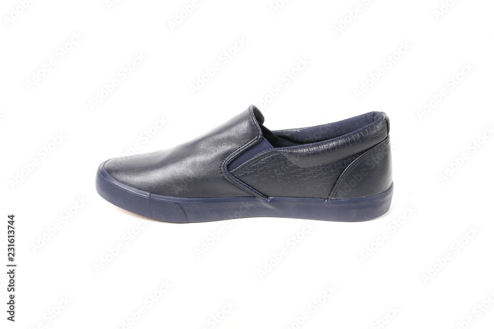 Stylish causal man shoe on white background. Stylish causal man shoe on white background.