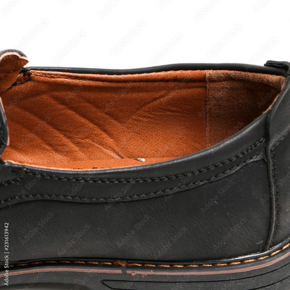 Stylish causal man shoe on white background. Stylish causal man shoe on white background.