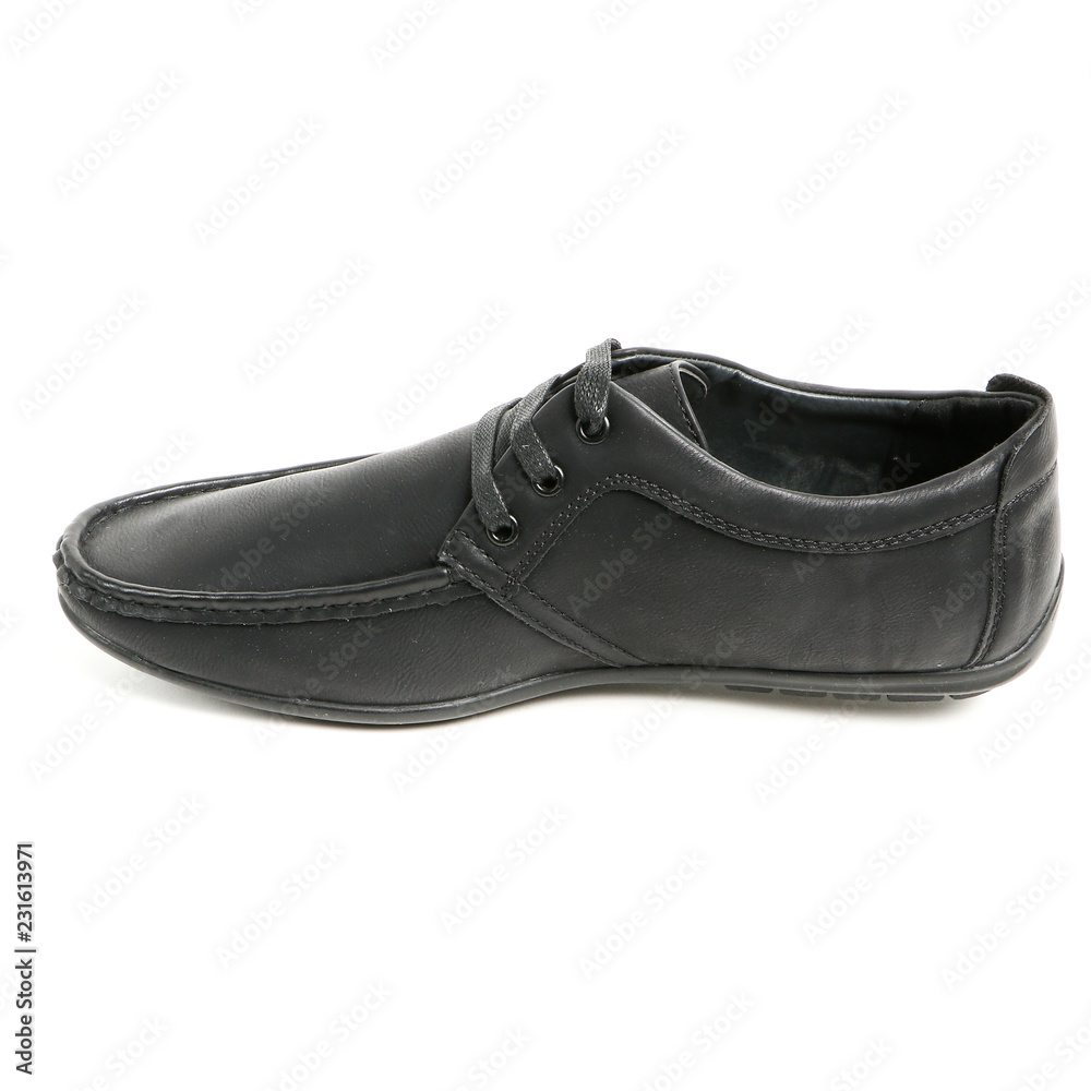 Stylish causal man shoe on white background. Stylish causal man shoe on white background.