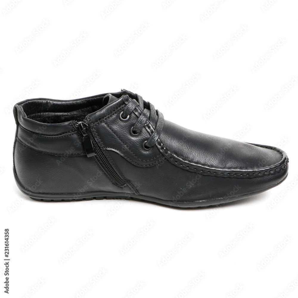 Stylish causal man shoe on white background. Stylish causal man shoe on white background.