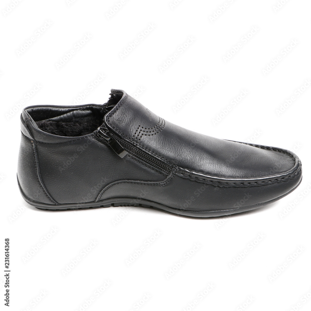 Stylish causal man shoe on white background. Stylish causal man shoe on white background.