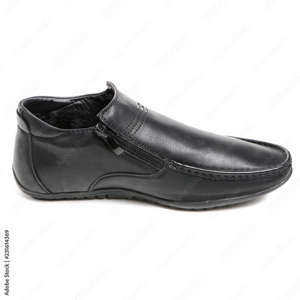 Stylish causal man shoe on white background. Stylish causal man shoe on white background.