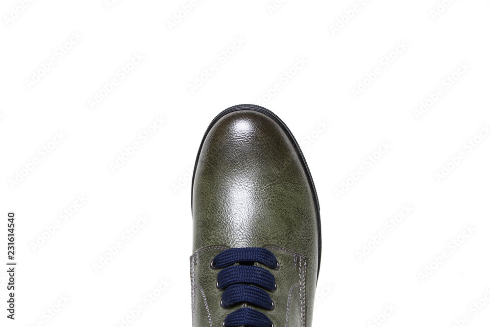 Stylish causal man shoe on white background. Stylish causal man shoe on white background.