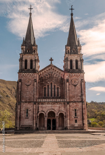Covadonga Church in Asturias