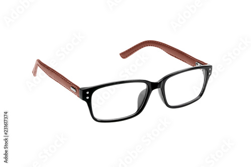 Eyeglasses isolated on white