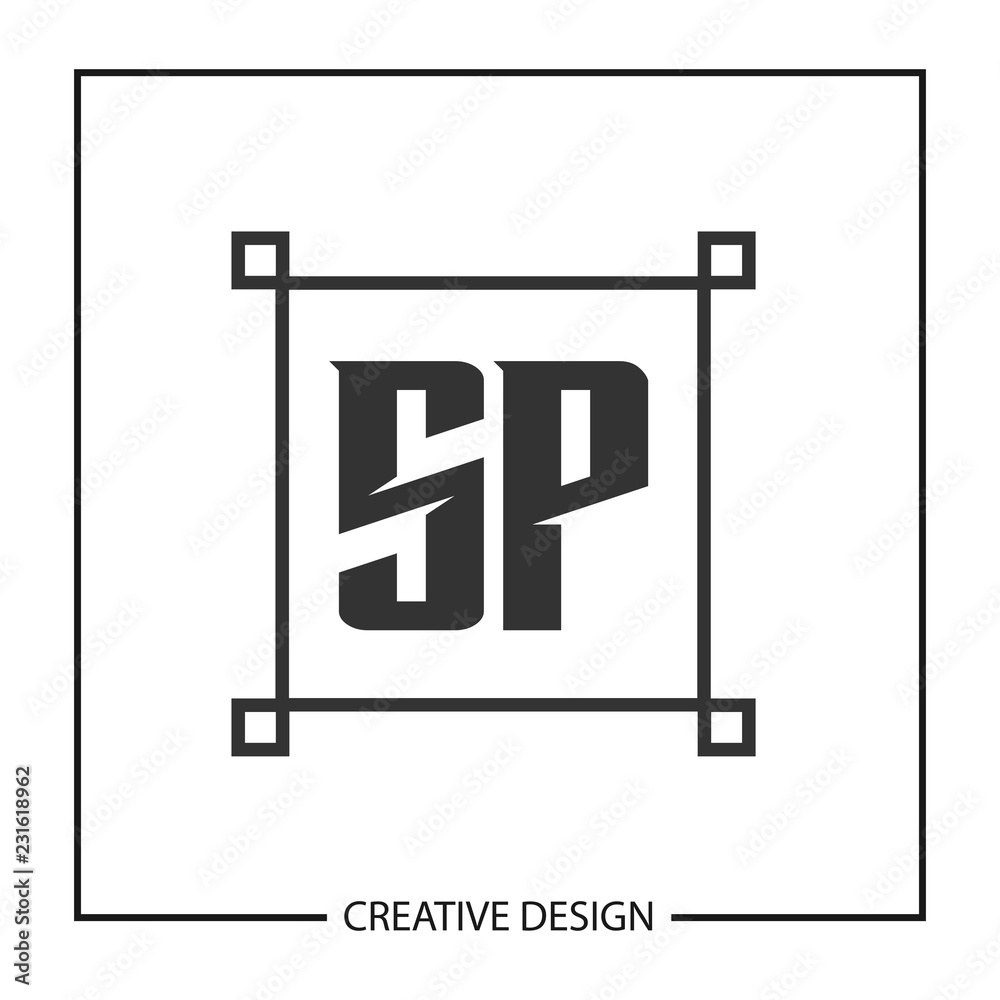 Initial Letter SP Logo Template Design Vector Illustration Initial Letter SP Logo Template Design Vector Illustration