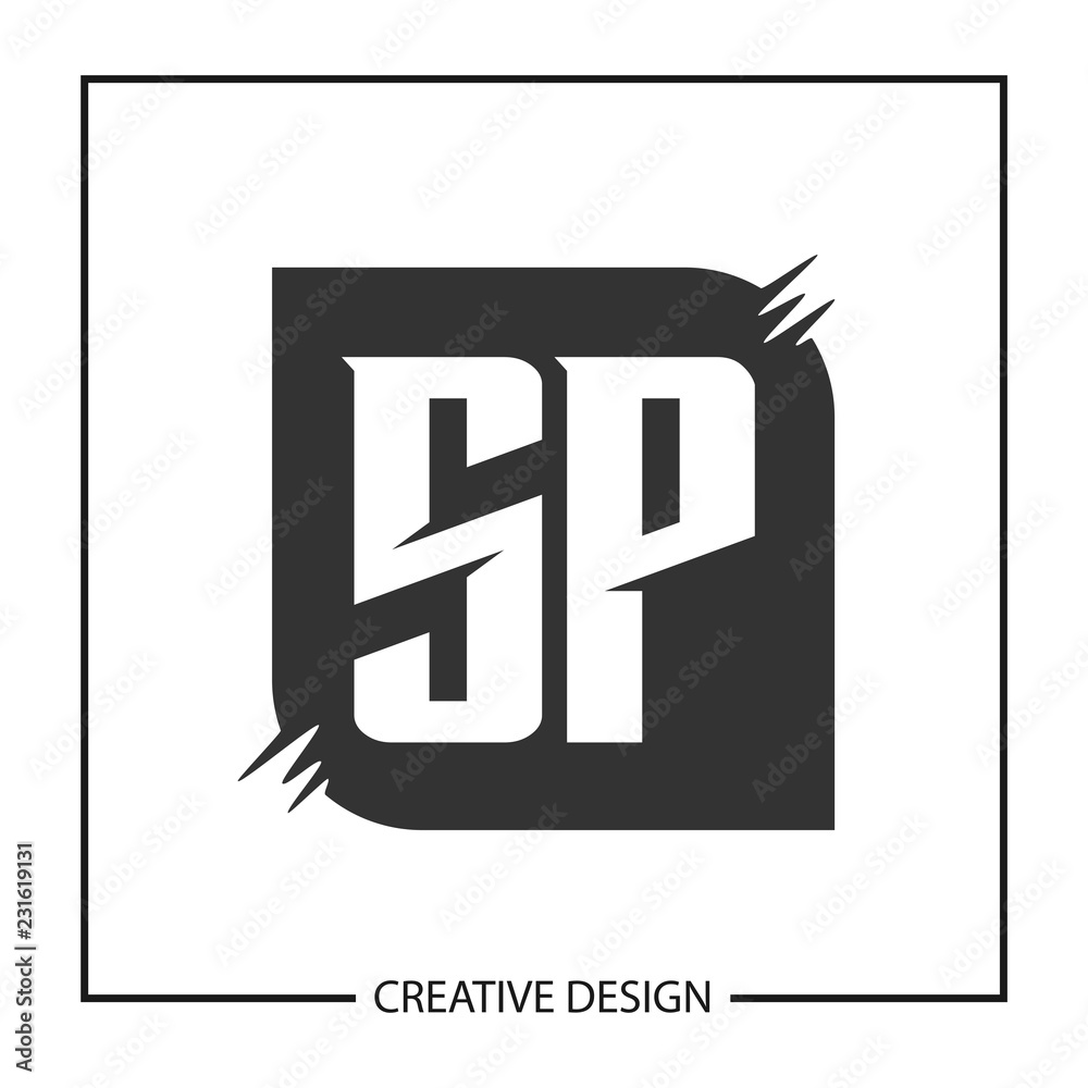 Initial Letter SP Logo Template Design Vector Illustration Initial Letter SP Logo Template Design Vector Illustration