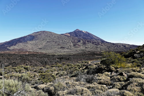 Vulkanlandschaft, Vulkan Pico del Teide, Teide Nationalpark, Parque Nacional del Teide, Teneriffa, Kanarische Inseln, Spanien, Europa
