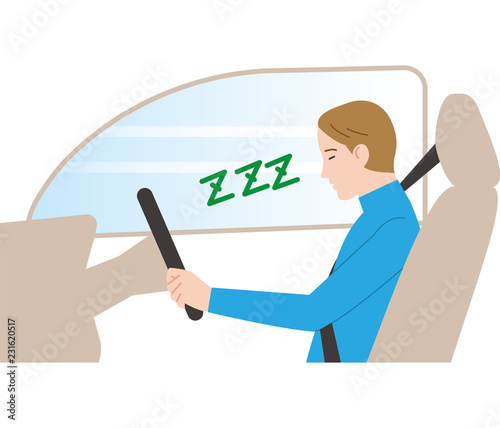 危険な運転.　居眠り運転.