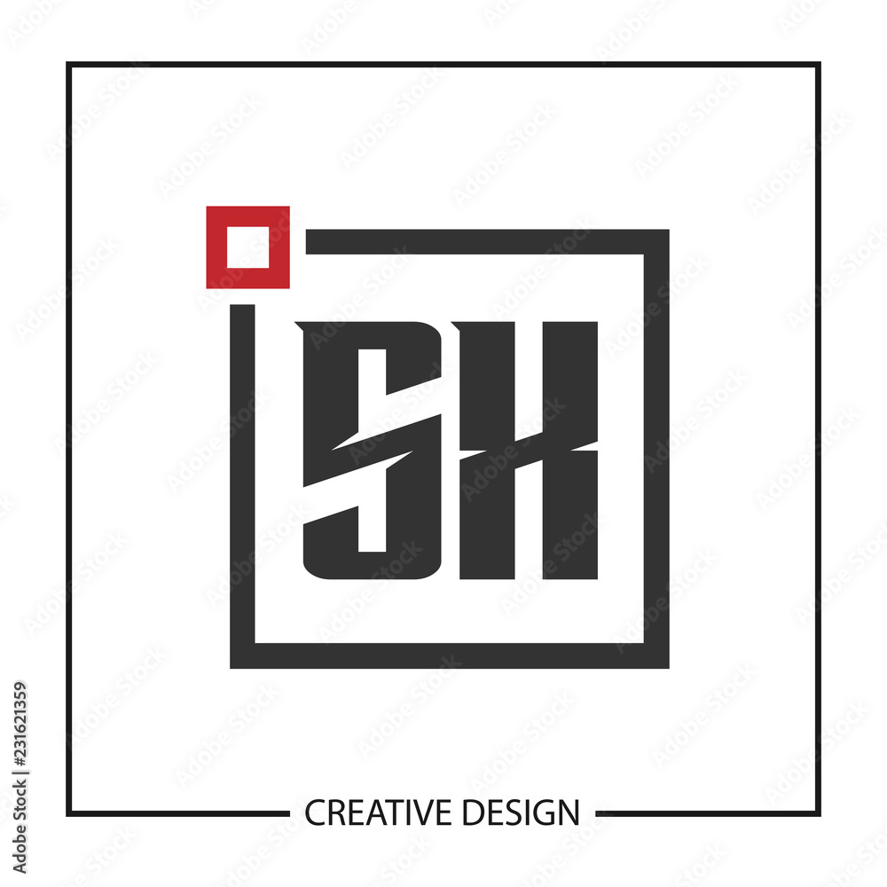 Initial Letter SX Logo Template Design Vector Illustration Initial Letter SX Logo Template Design Vector Illustration